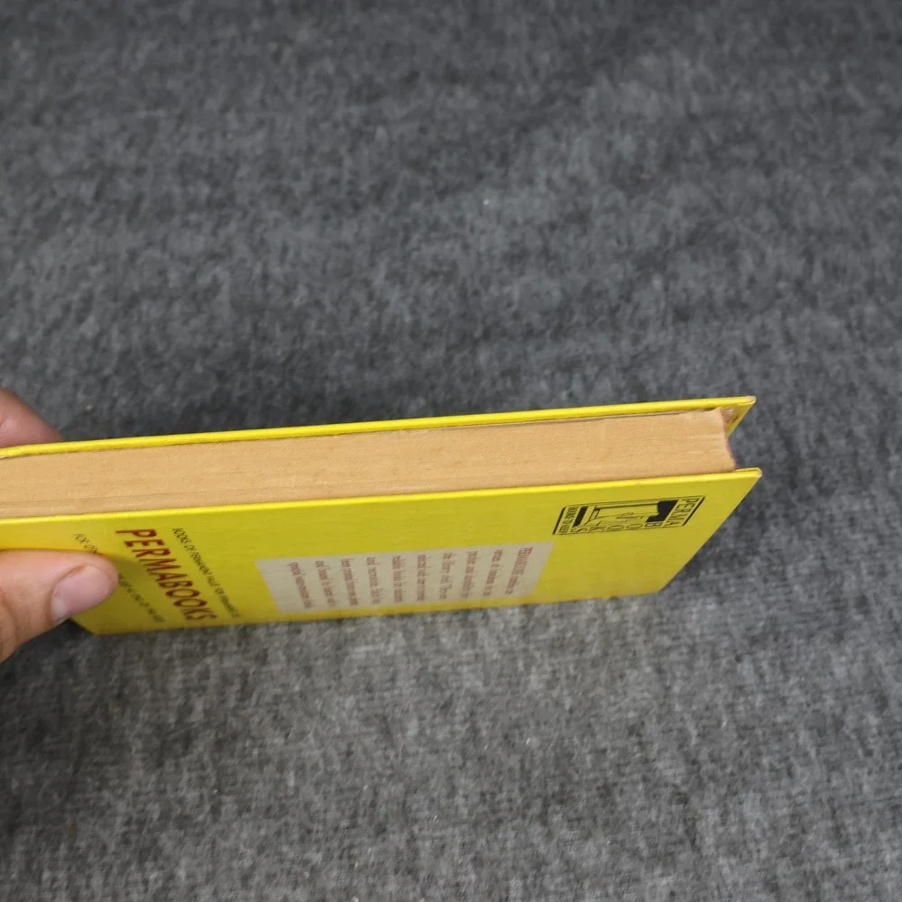 Vintage 1950 The Science Fiction Galaxy Groff Conklin Yellow HC Permabooks USA